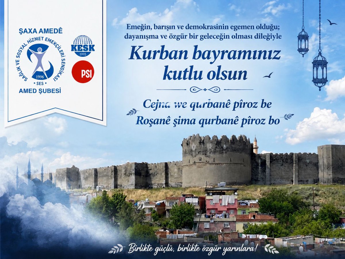 sesamed21's tweet photo. Bi pêşerojeke azad û bi piştevanî yê ku tê de ked, aştî û demokrasî serdest be, 
📌Cejna we ya Qurbanê pîroz be.
📌Roşanê şima qurbanê pîroz bo
📌Kurban bayramınız kutlu olsun https://t.co/4eXtSX5n5X