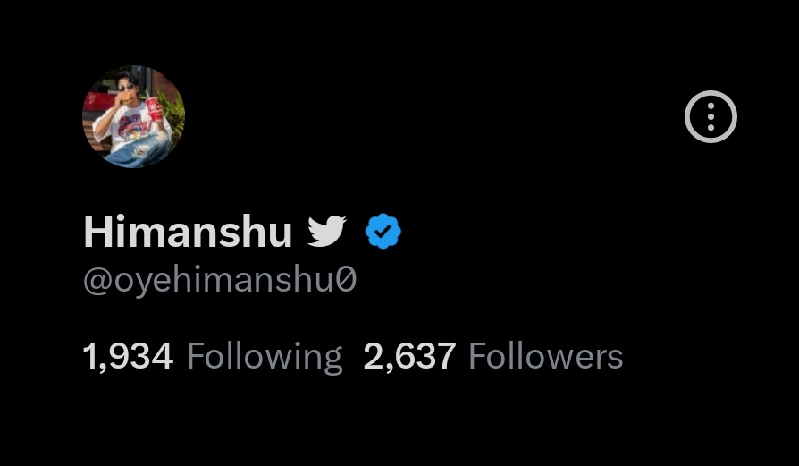Himanshu tweet media