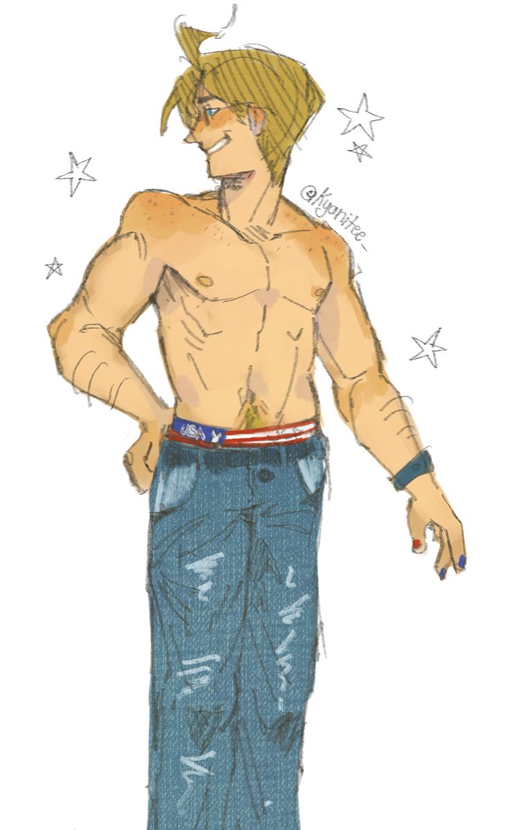 kyaniteee_'s tweet photo. 🇺🇸 ⭐️Quick sketch ⭐️ #aph #ヘタリア #aphamerica https://t.co/8FUk59scIa