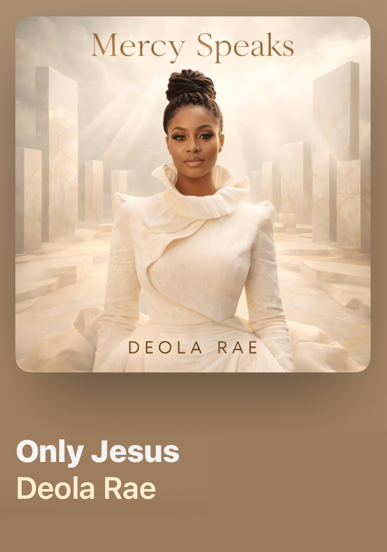 MPlaywrite's tweet photo. Today’s song of truth and worship is “ONLY JESUS” by Deola Rae 🙌🏾🙌🏾🙏🏾🔥🔥🔥
 https://t.co/I7yh6MbmRE https://t.co/7SGgRCx7Mo