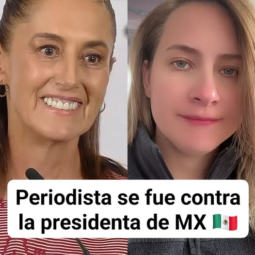 lunadeandromeda's tweet photo. PERIODISTA RESPONDE TRAS EL “NO VEAN TV AZTECA” DE LA PRESIDENTA 
Luego de que la presidenta dijera en la mañanera “no vean TV Azteca”, una periodista respondió con un mensaje que ya está incendiando las redes sociales. 
 “Dicen que en TV Azteca mentimos… ¿por qué? Porque te contamos que en México as3s!n*an a más de 80 personas al día. Porque desaparecen decenas de mexicanos cada 24 horas.”
También cuestionó el discurso oficial sobre seguridad:
 “¿De verdad crees que hay avances en seguridad? Sal a las carreteras, sal a caminar por tu colonia y compruébalo.”
Sobre el sistema de salud dijo:
 “El gobierno te da cifras, pero en los hospitales siguen faltando medicamentos, camas e insumos.”
Y lanzó una de las frases más fuertes del mensaje:
 “Aquí no hay relatos, aquí hay hechos.”
La periodista aseguró que el gobierno no quiere que la gente vea información sobre violencia, hospitales colapsados, escuelas sin agua potable y políticos presuntamente vinculados con el crimen organizado. 
 “La libertad de prensa existe para protegerte a ti. La libertad de expresión es tuya, no de ellos.”