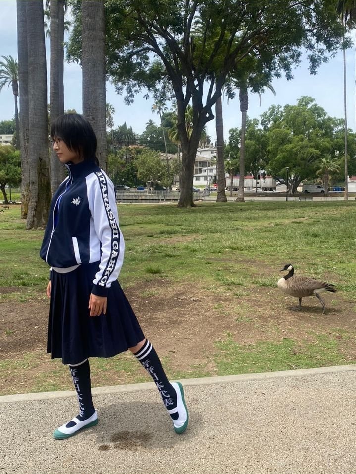 ToniVegetoni's tweet photo. Well, we have a new member of AG! His name is "McDuck" and he's a great dancer 🤣
#新しい学校のリーダーズ
#ATARASHIIGAKKO  
#ATARASHIIGAKKOSPAIN https://t.co/s5PQWygoEl