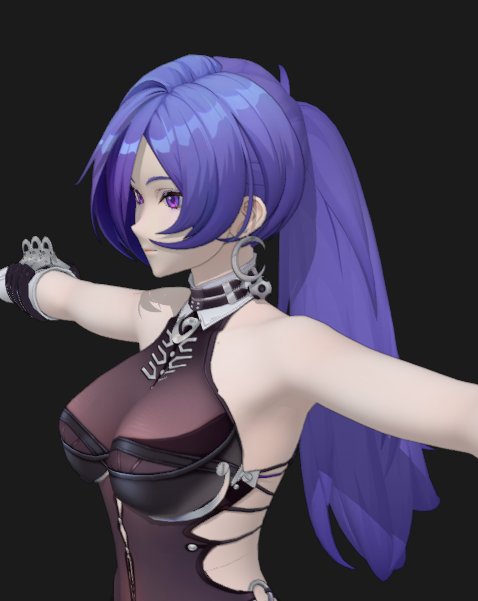 AskaCrazy4's tweet photo. Working on a pretty 3d model ~
#VtuberRu ⭒ #Vtuber⭒ #VTuberEN ⭒ #Twitch ⭒ #VTuberDebut #3dModel #Blender https://t.co/un9tVFt0j4