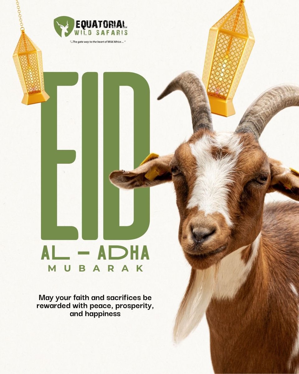 EquatorialWild's tweet photo. Eid Al Adha Mubarak! https://t.co/xUYjGhPMeI