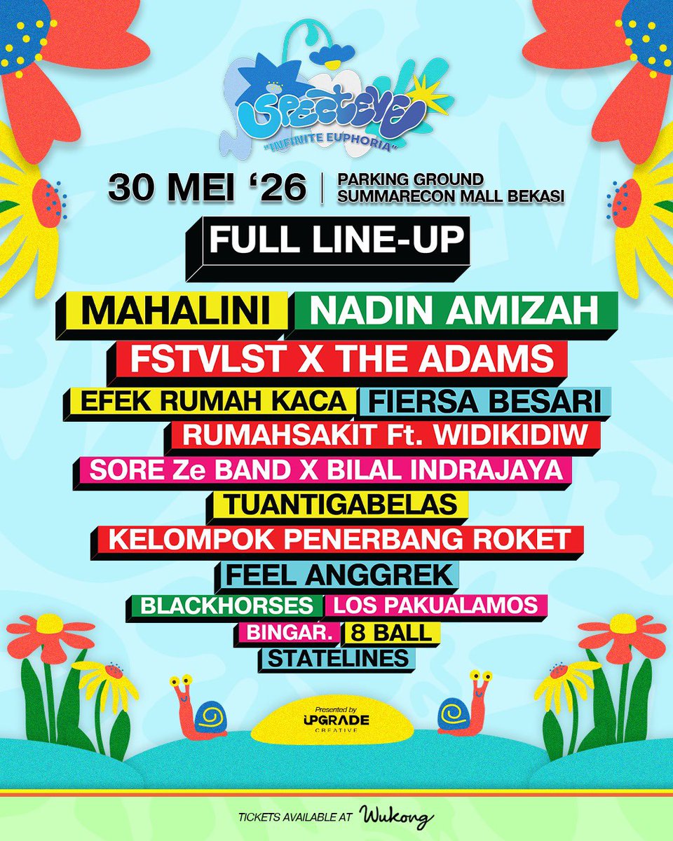 FSTVLST's tweet photo. akhir pekan ini mari menuju parkiran mall summarecon bekasi.
kami akan kembali bersama @theadamsband untuk berkolaborasi.

sepertinya di jabodetabek akan menjadi kolaborasi pertama kali terjadi di sini.
langsung menuju akun instagram: specteve, untuk segala pertanyaan dan informasi~