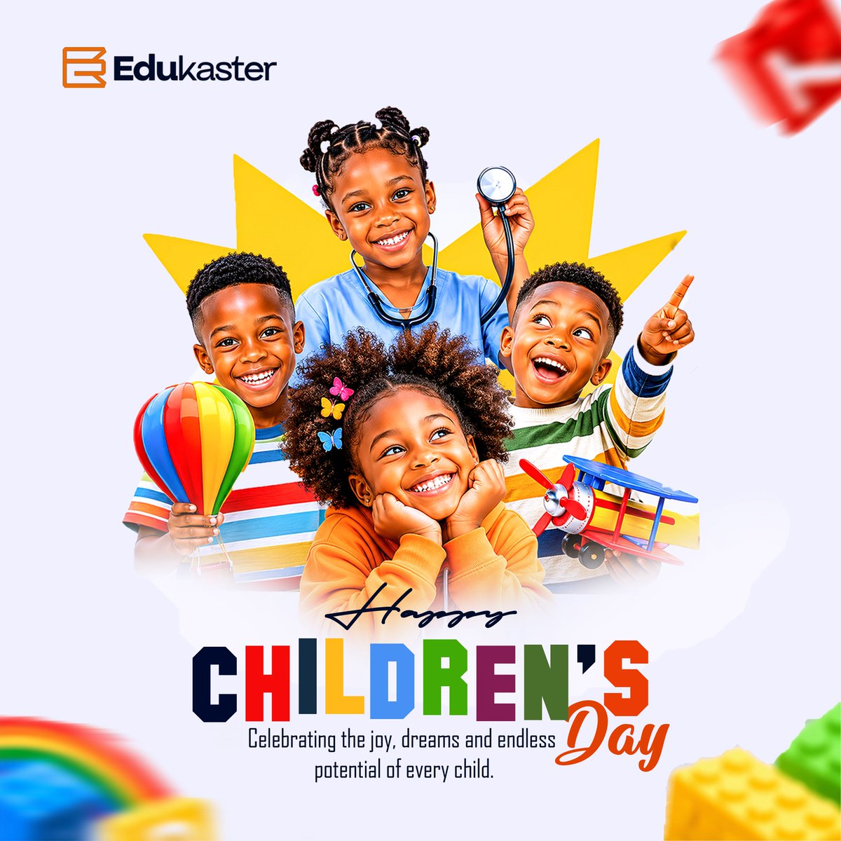 edukaster's tweet photo. Let’s celebrate the light in every child

Happy Children’s day everyone. https://t.co/WdUOhTETXV
