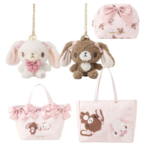 CKumacom's tweet photo. ＼Maison de FLEUR新作／
受注生産【予約受付中】
Maison de FLEUR／メゾン ド フルール
「Maison de FLEUR × Sugarbunnies」
🐰シュガーバニーズ チャーム
🐰シュガーバニーズ ラウンドポーチ
🐰シュガーバニーズ ボリュームリボントート
🐰シュガーバニーズ キャリーオントート

「シュガーバニーズ」のお誕生日をお祝いした特別なコラボアイテム