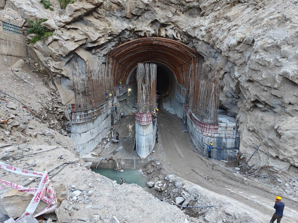 Amarrrrz's tweet photo. NHPC reviewed construction progress of the 850 MW Ratle Hydroelectric Project in Jammu &amp; Kashmir on 24 May 2026.

Work on the dam, powerhouse and other key infrastructure is currently underway. The project is being developed jointly by NHPC and JK SPDC through RHPCL. https://t.co/zCHGxDQXfH