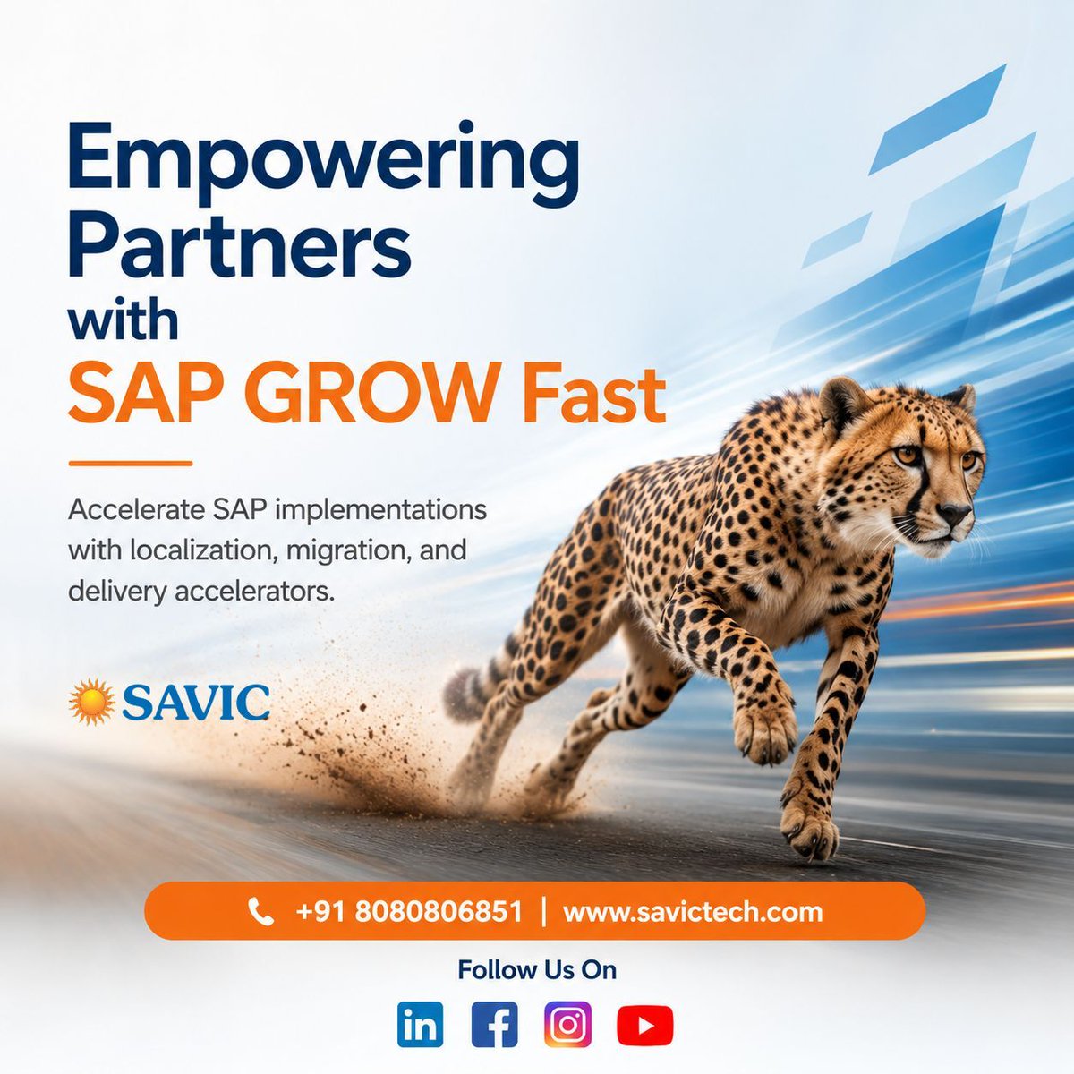savictechnology's tweet photo. Faster implementation. Smarter delivery. Greater business impact.

At SAVIC Inc, we empower enterprises with SAP GROW Fast to accelerate SAP S/4HANA Cloud Public Edition transformation journeys.

Contact Us: +91 8080806851
https://t.co/7TSBcugcGB

#SAVIC #SAP #SAPGROW https://t.co/Ch0RkZRMiI