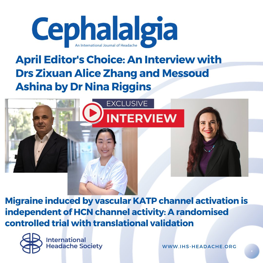 Cephalalgia tweet media