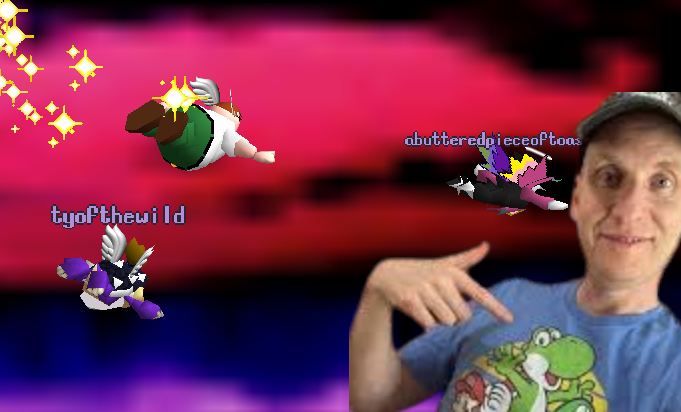 TyoftheWild's tweet photo. 5 year twitter anniversary
honestly let this acc sit and i forgot about it for like 3 of said years so eh it doesnt matter rlly
big shoutout to steven, sumire, and 1980s gamer for helping me beat mario 64 for the first time though! https://t.co/VdMs9zjqCW