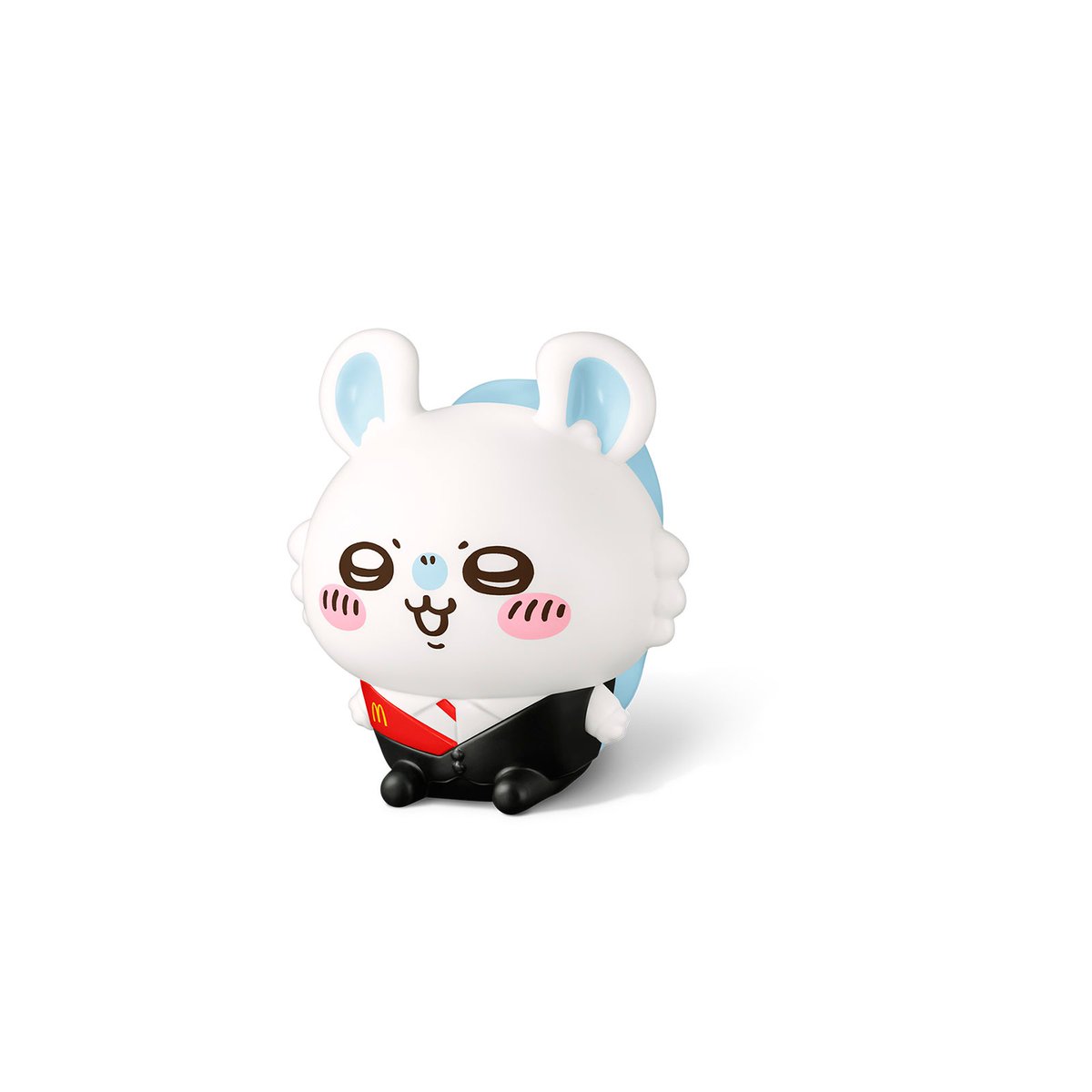 modelpress's tweet photo. 「ちいかわ」ハッピーセット第2弾❗
マッククルー＆マネージャーになって登場

3Dフィギュアのペンシルトッパー全4種✨
https://t.co/zpH6ZNBaUV

📍5月29日～6月11日
うさぎ・モモンガ・古本屋・シーサー

#マクドナルド https://t.co/BtxsmZZAOP
