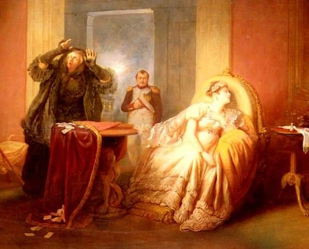 antinousgaygod's tweet photo. 🪷 27 May 1772 #cardreader and #fortuneteller Marie-Anne #Lenormand was born. Empress Josephine swooned as she foretold #Napoleon's #Waterloo, whereupon he threw her out of the Palace. Or so she claimed later, making her famous. She has inspired generations of #cartomancers. 🪷 https://t.co/uFFlalxnKV