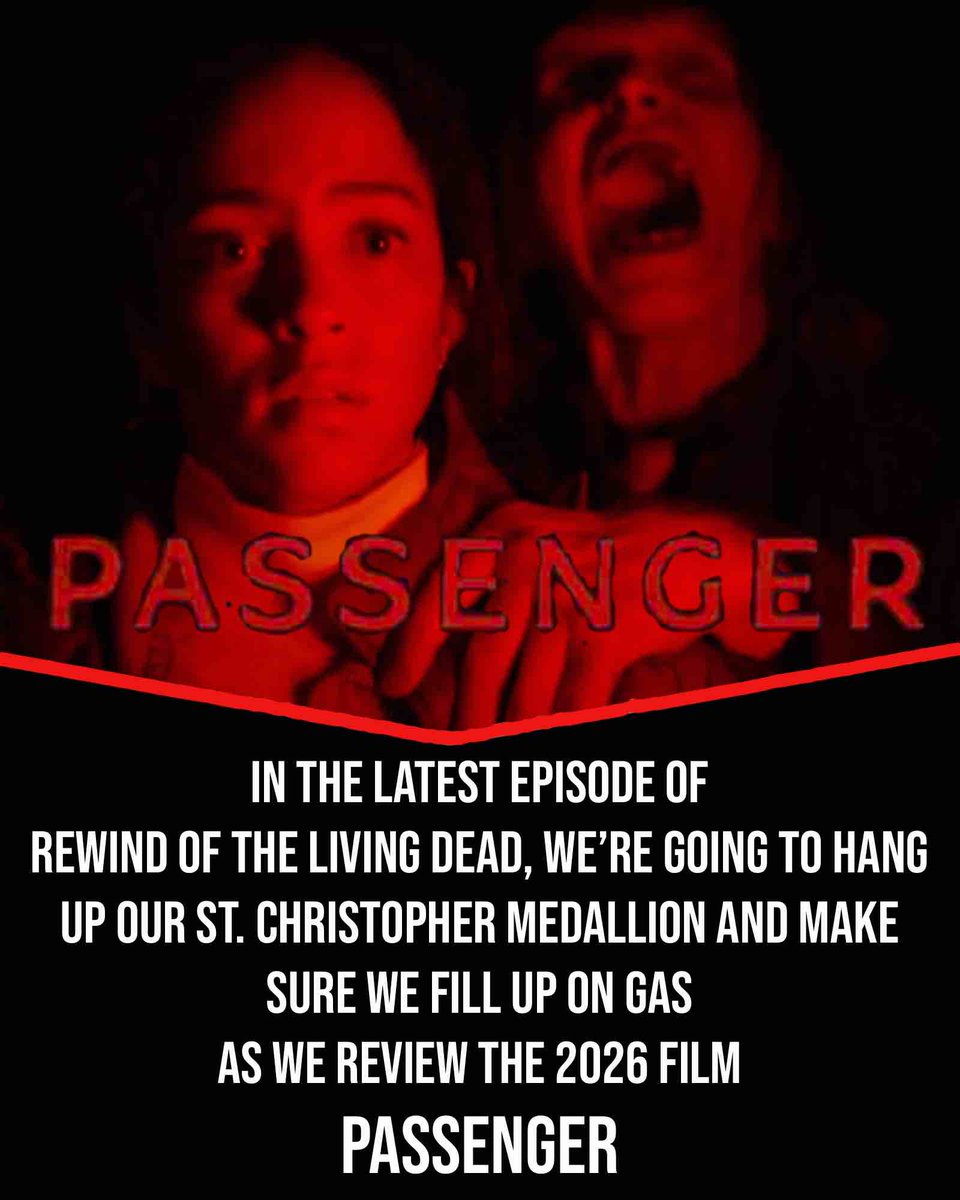 rewindofdead's tweet photo. LISTEN: New episode out now as we review PASSENGER but is this one worth a road trip to the movies? Let's find out! Links below for the podcast

@Spotify : https://t.co/enZQ0myry2

@ApplePodcasts : https://t.co/kRPTwIIMC7

@YouTube : https://t.co/lfjwkF6dgP https://t.co/dfO7FtOwbk