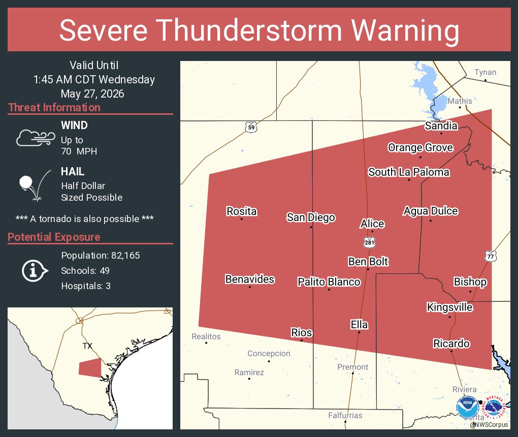 NWS Severe Tstorm tweet media