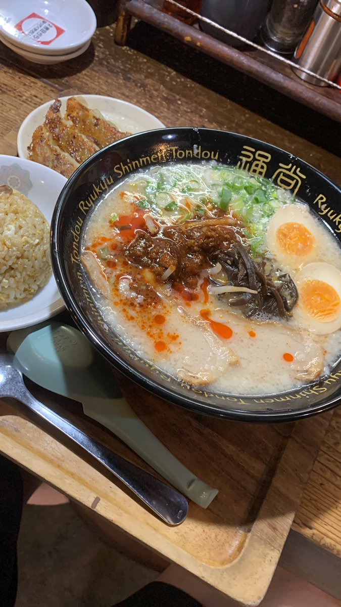 sobu04's tweet photo. 通堂寄宮店

辛みそおとこ味

ランチセットに替え玉もし

もう夜ご飯は入りません🫥🫥 https://t.co/k5zqyUgV3Z