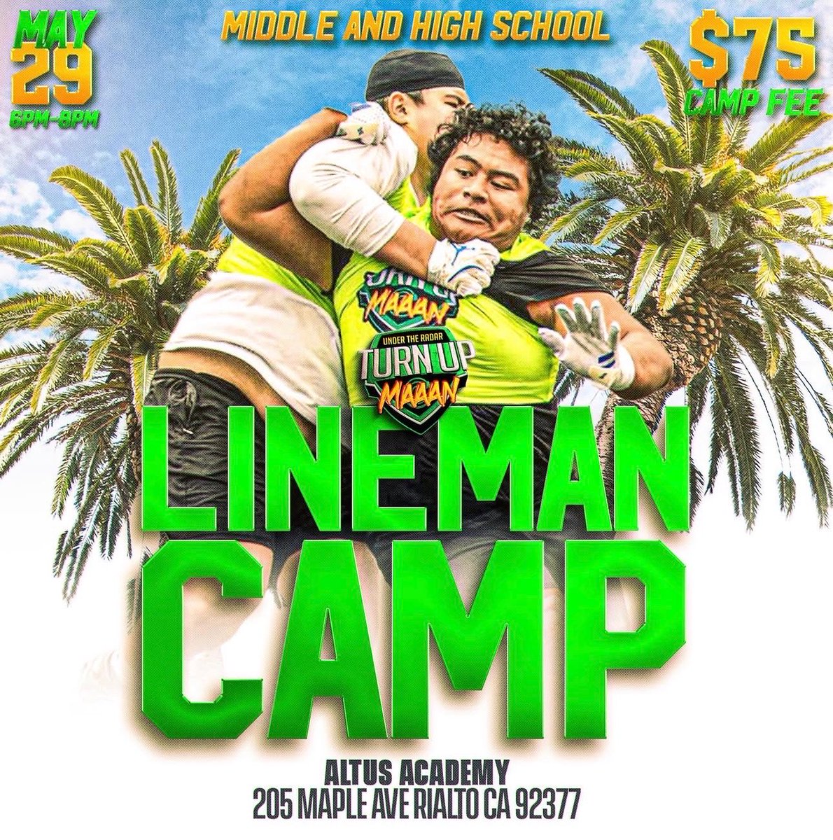 4_lineman's tweet photo. Show up and show out! https://t.co/Eook5qrxlV
