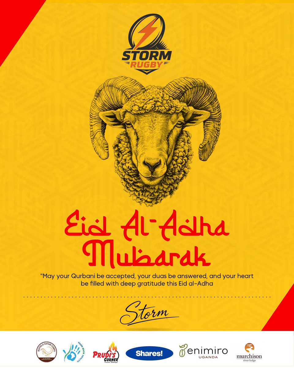 Storm_rfc_ug's tweet photo. Eid Mubarak to all Muslims, Allah keep y’all safe as you celebrate today
#stormtogetherstormstronger
#manyi https://t.co/IzIjnMoU5z
