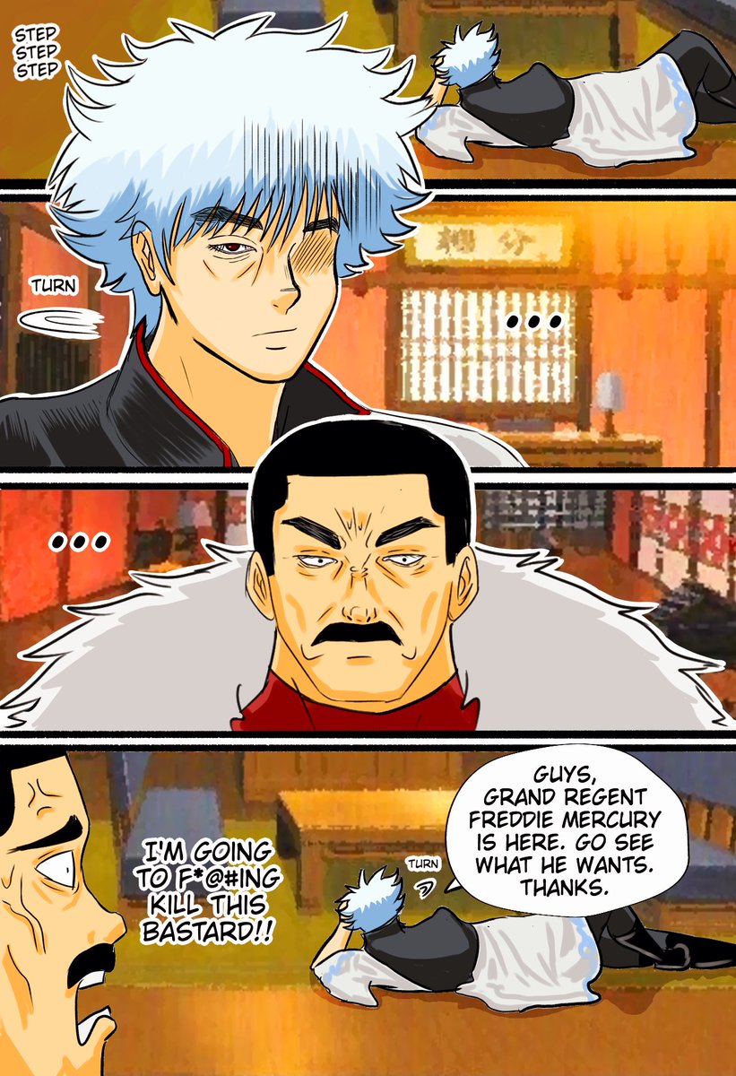 BirdManPhD's tweet photo. Gintoki meets Thragg #invincible #gintama #銀魂 #fanart #artist #art https://t.co/2PgvxxS5QL