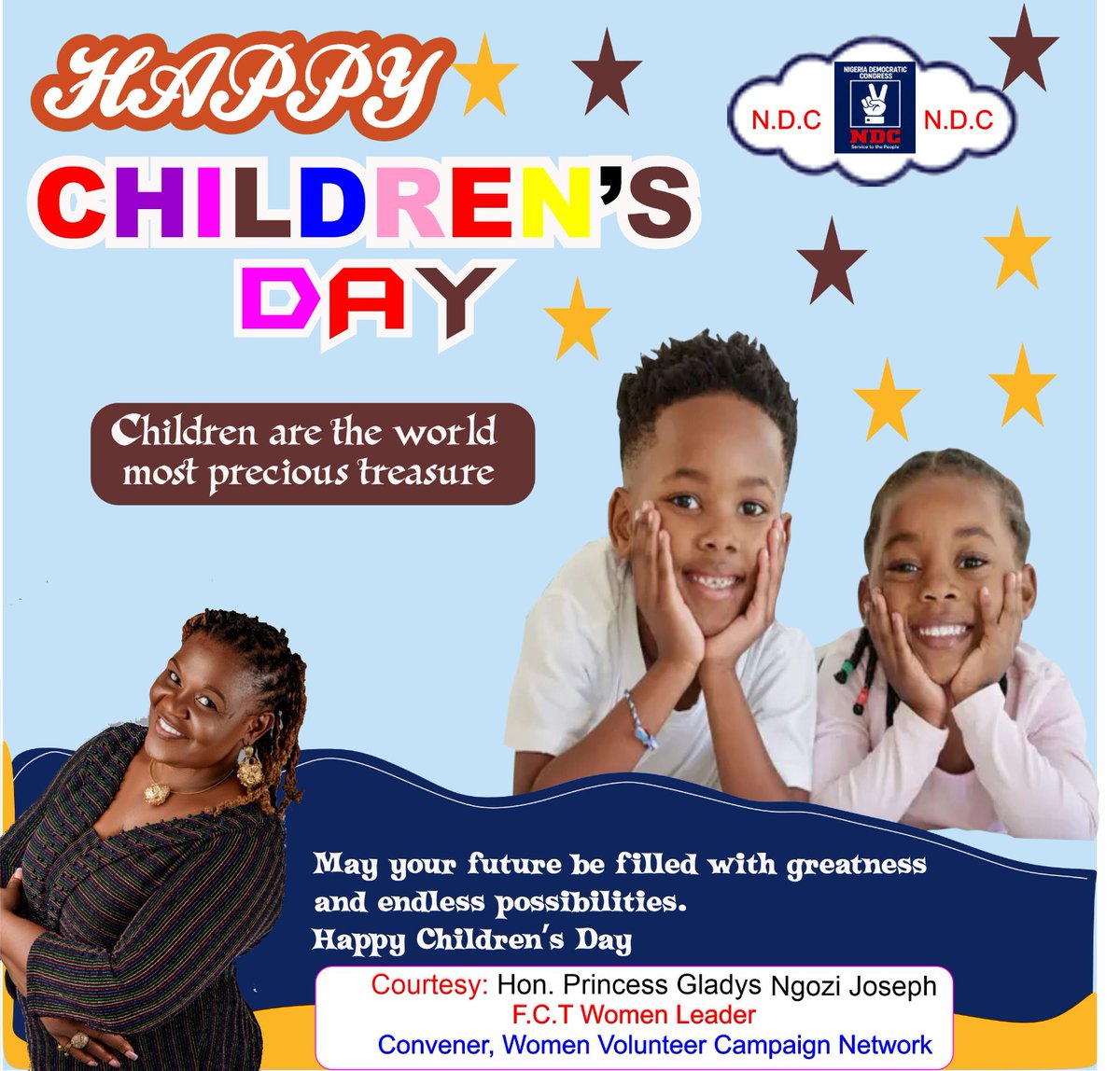 gregsonkay's tweet photo. NDC giving our Children a Brighter Future https://t.co/rQA27VmgDi