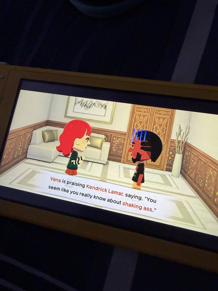 CheyMG_'s tweet photo. &amp; some random unhinged moments on my Tomodachi Life island lol https://t.co/xaPaeBjmyE