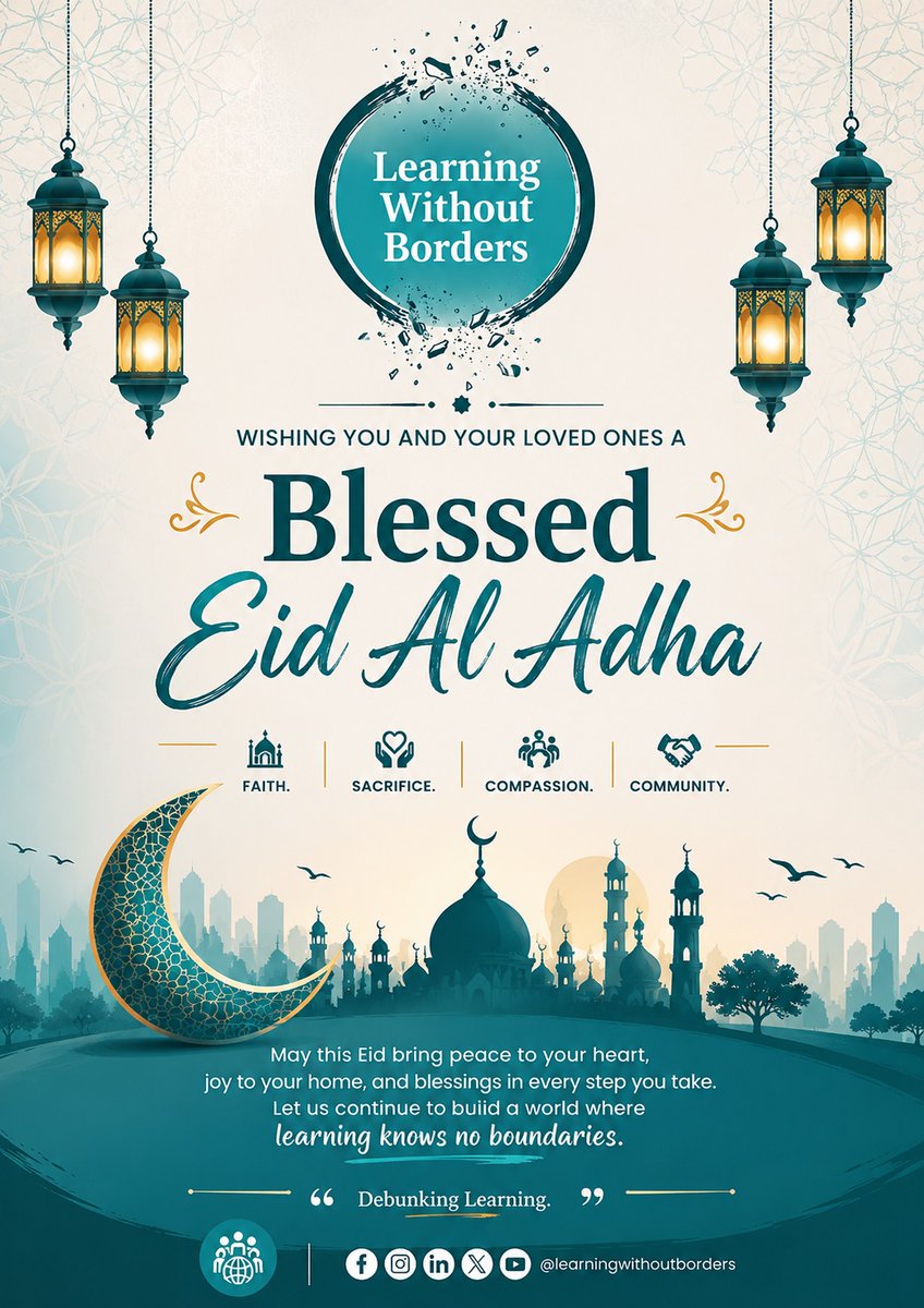 LWBorders's tweet photo. Eid Mubarak! May we always remember that it's our responsibility to create a world where learning has no boundaries. @DinahAchola @HummingbirdUg @DjembaMicheal @NeunjeP https://t.co/28Ktdkj5II