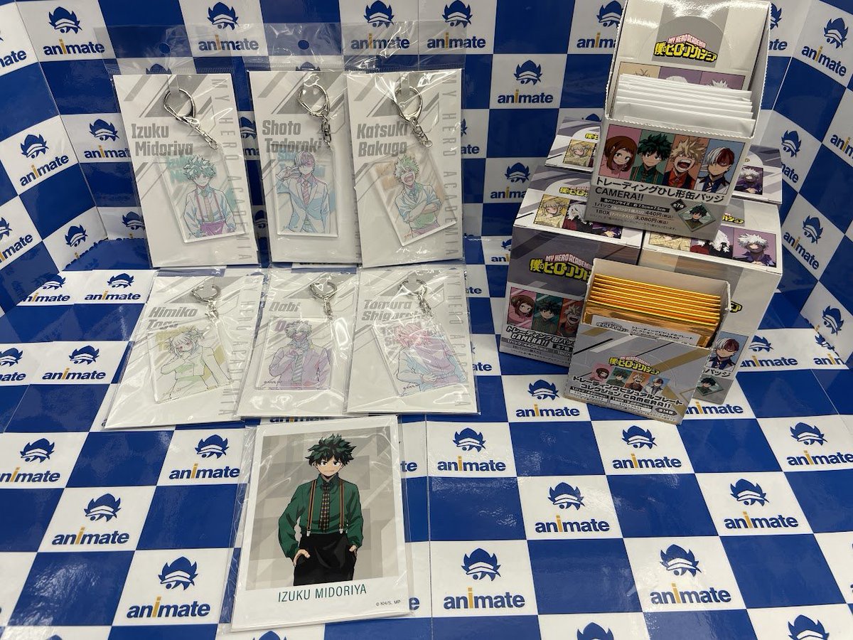 グッズ入荷情報】 「僕のヒーローアカデミア アクリルキーホルダー
