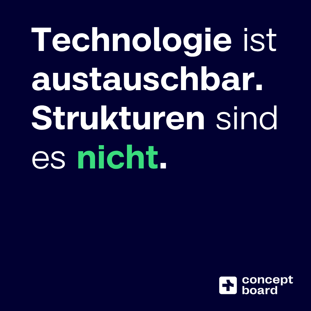 ConceptboardApp's tweet photo. Technologie ist austauschbar. Strukturen nicht.
Tools kommen und gehen.
Was bleibt: Wie Entscheidungen getroffen werden, wie Zusammenarbeit funktioniert, wie Prozesse greifen.
Zukunft entsteht durch tragfähige Strukturen.

👉 Mehr dazu:
https://t.co/lFYI4BYQEH https://t.co/bwdoWEffOv