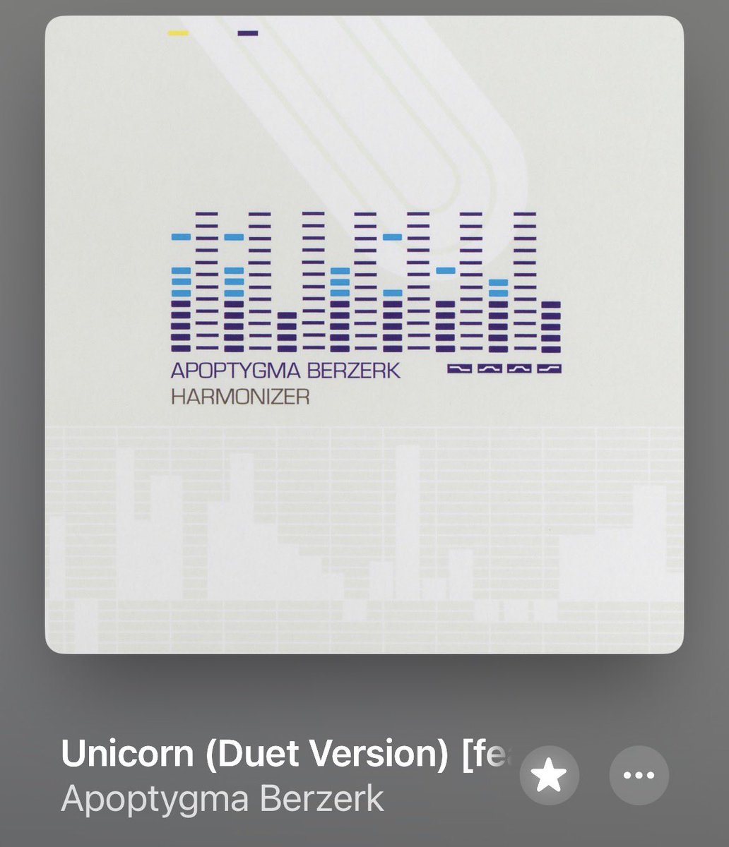 TheoreticalN's tweet photo. That apple music thing mixed the transition between these two songs so wonderfully that I giggled like an idiot during my work shift. https://t.co/0uSPRKsgkZ