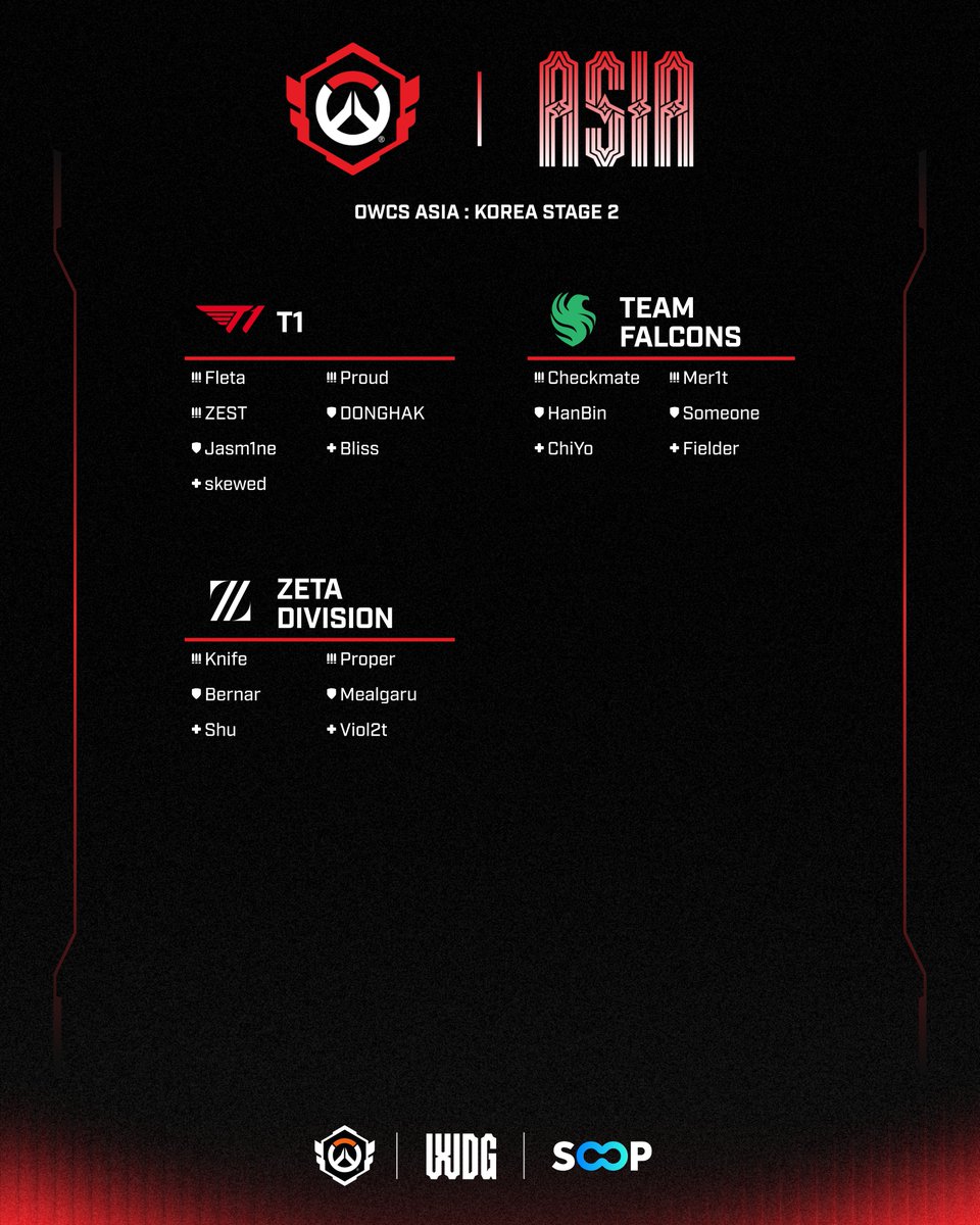 Overwatch Esports Asia tweet media