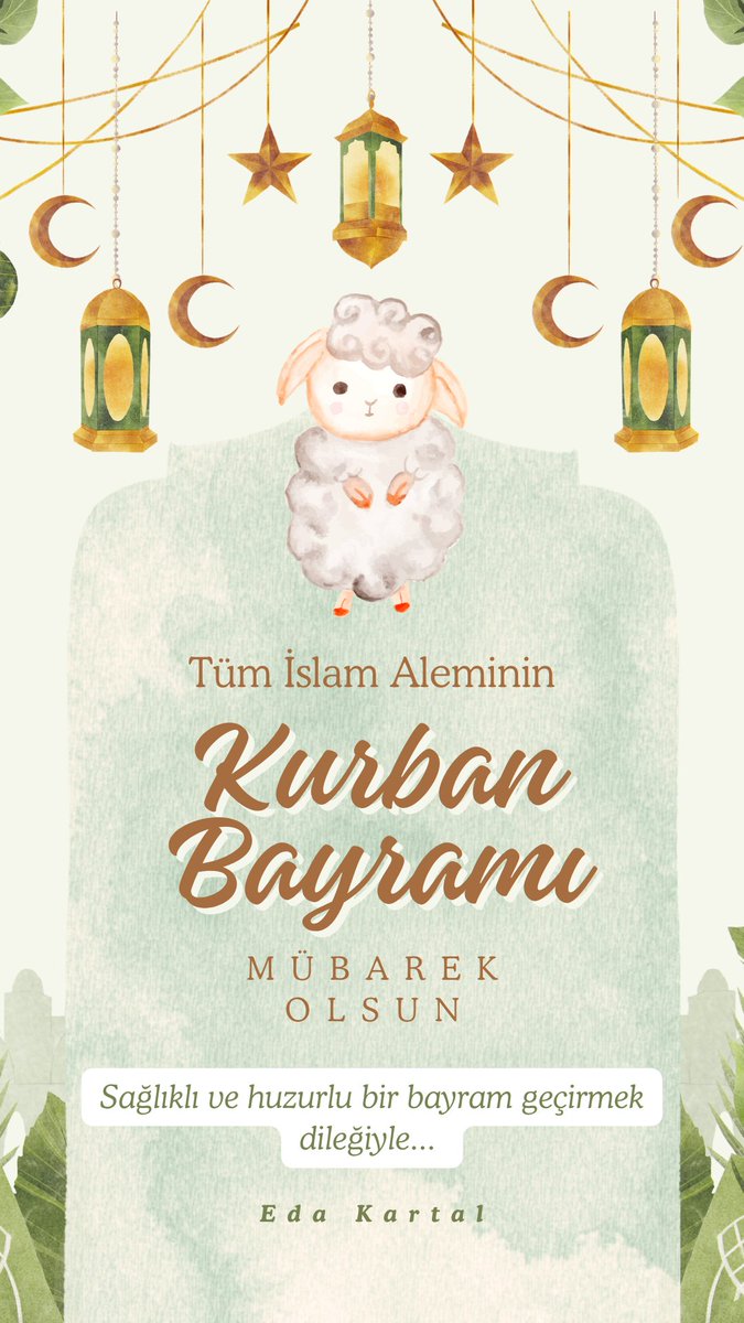 krtl_eda's tweet photo. ✨🐏🌙✨
#BayramınızMübarekOlsun https://t.co/oPGaUdcYGX