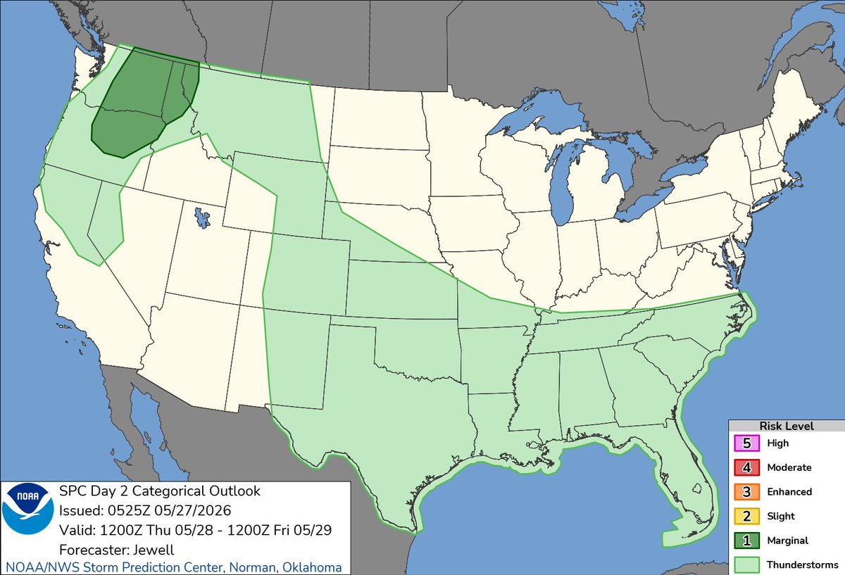 NWS Storm Prediction Center tweet media
