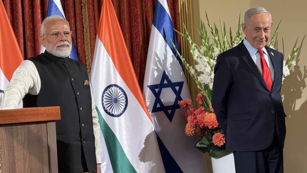 IndIsraelCentre's tweet photo. An expanded civilizational and strategic perspective on how two ancient nations—India and Israel—can transform shared values into shared strength.

A thoughtful read on history, partnership and strategic vision. 🇮🇳🇮🇱

Read more...https://t.co/KrpBFoyaaR

#IndiaIsrael #StrategicPartnership #SharedValues