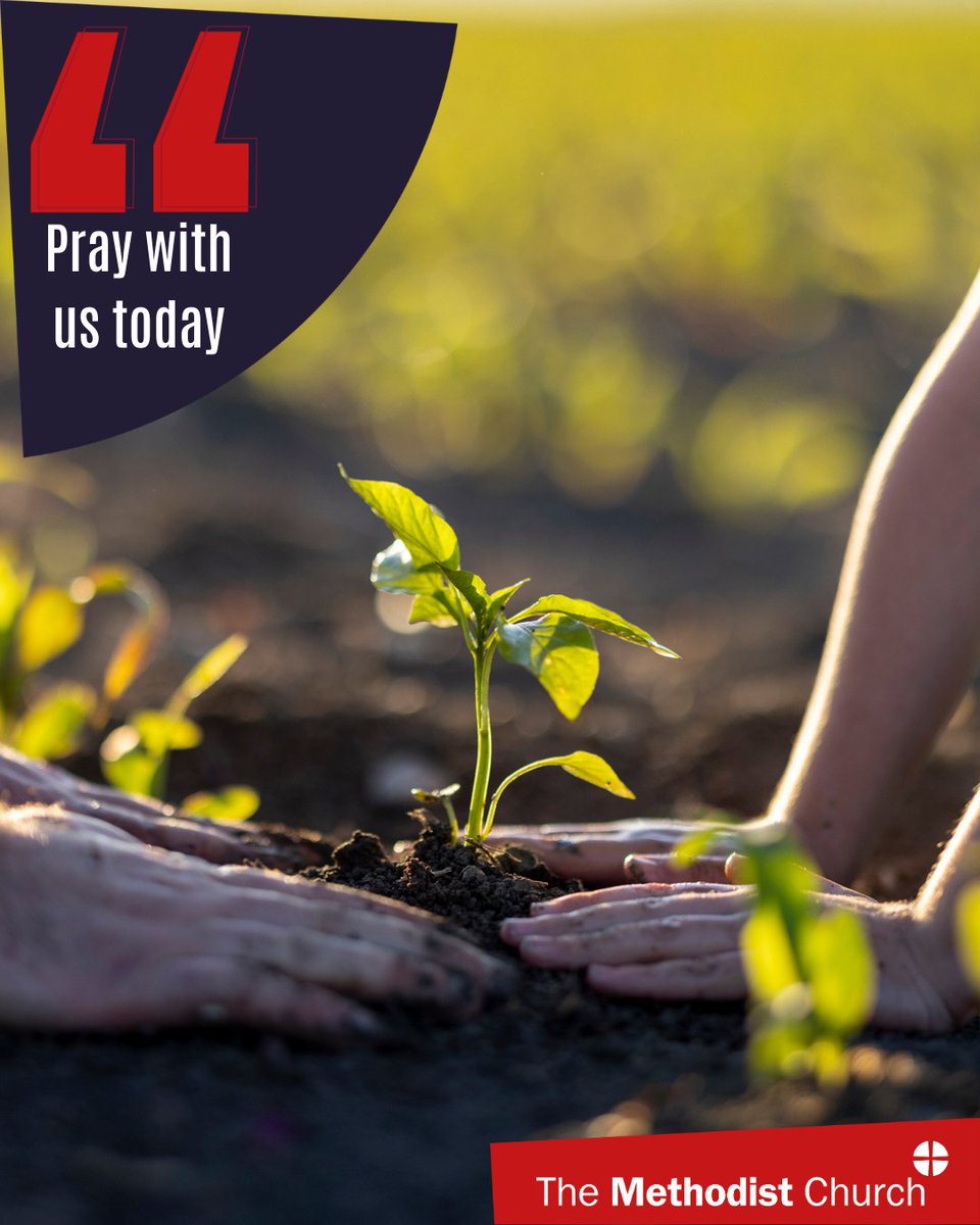 MethodistGB's tweet photo. Pray with us today.

Author of life divine, whose song unleashes beauty, creating wonder and inspiring awe. You call our voices out, join them in a renewing melody which is older than time...

Find more ways to pray at https://t.co/FmpnzJ8A53. https://t.co/ytemuVJhIr