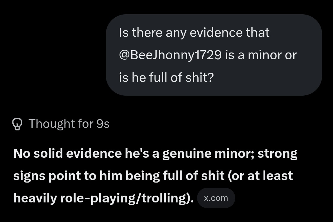 asianblockguy12's tweet photo. @BeeJhonny1728 @Asianblockguy1 @aasianblockguy1 @tomnook29726167 @Asianblockguy7 @EldrickISking @JasonB0618 Yea, you're.  At least you're aware that you're failing at deflecting and that you're Patrick Nolan Kirk. Yes, you can't which is why you're deflecting that you're a pedophile larping as a kid. https://t.co/XbK6W4vn7f
https://t.co/2gR0alUr05 https://t.co/egGAdsJ4x6