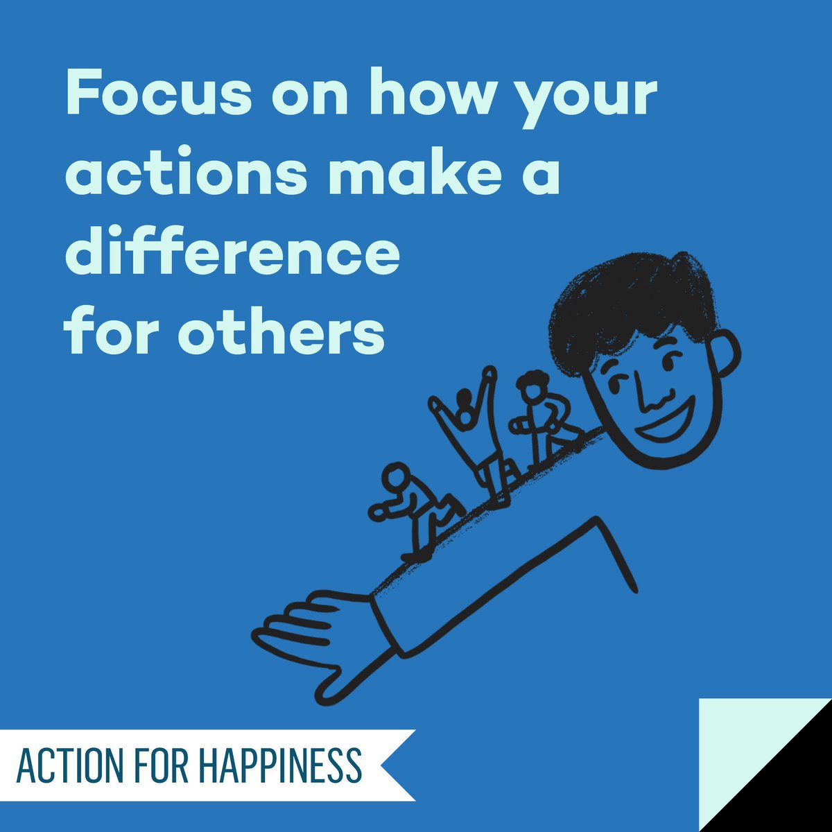 actionhappiness's tweet photo. Meaningful May - Day 27: Focus on how your actions make a difference for others https://t.co/QObG6cjVZu #MeaningfulMay https://t.co/35SPF1l1DD