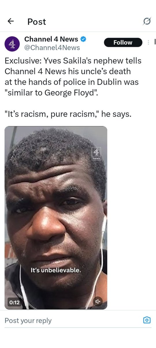 Cailin71749's tweet photo. @Channel4News Channel 4 Fake News had their hand slapped by the Gardaí and removed this initial post blaming them. You grifting race baiters have been found out yet again for more FAKE NEWS. https://t.co/0mGCwNpXdP