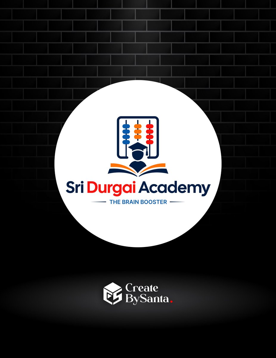 Createbysanta's tweet photo. Education is the key to a brighter future
Proud to design this logo for Sri Durgai Academy

Need a professional logo for your business or academy?
DM now @createbysanta

#LogoDesign #AcademyLogo #EducationLogo #AbacusClass #GraphicDesigner #BrandIdentity https://t.co/FjpoHA2bRl