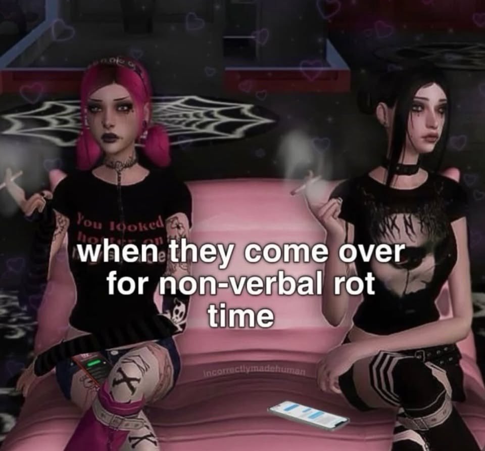 goth aesthetics tweet media
