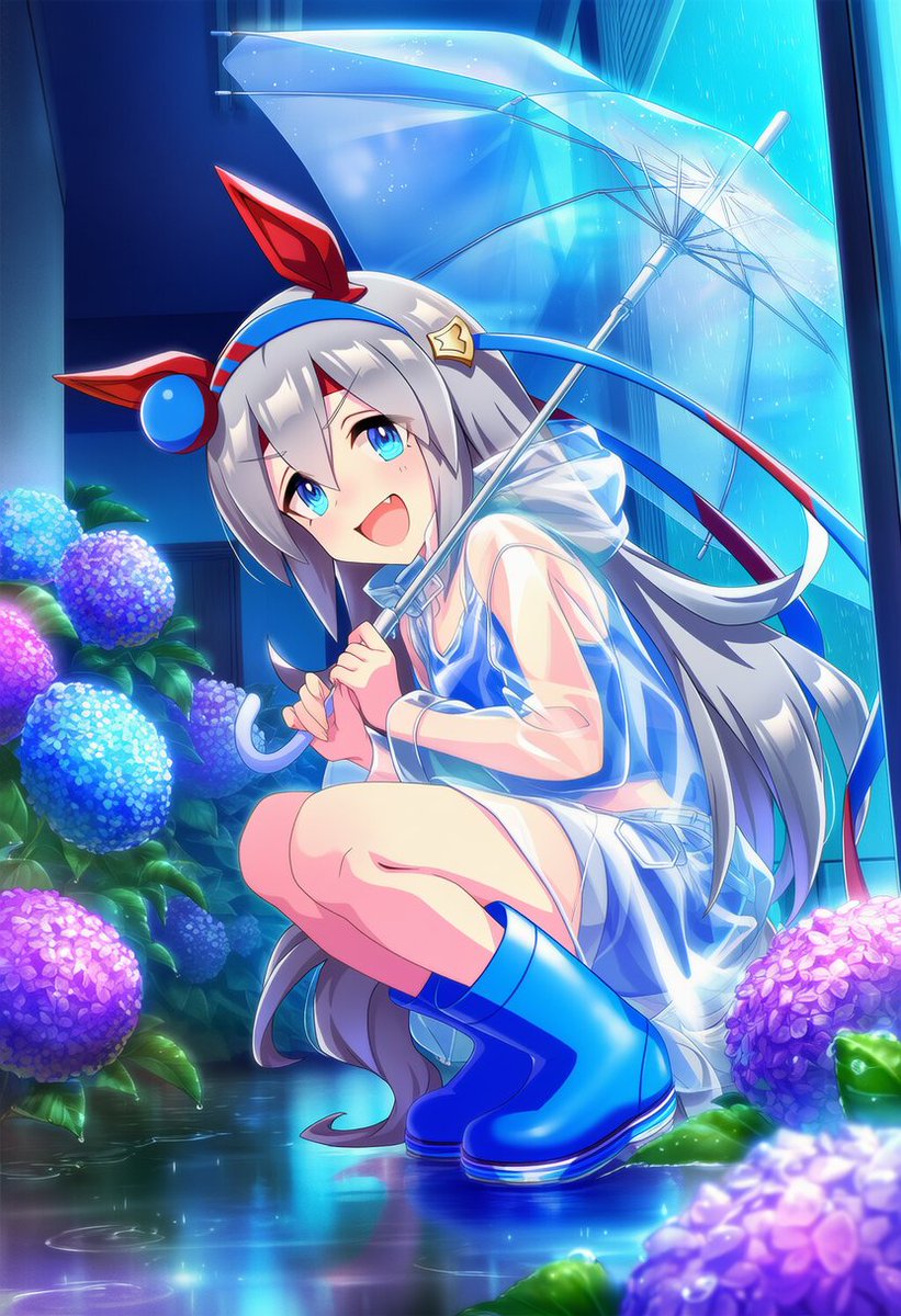梅雨だねタマちゃん