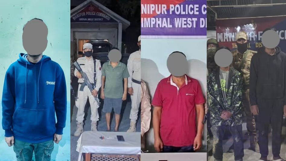 thang877's tweet photo. #Securityforces continue their operations across #Manipur. Alleged #PREPAK #PLA #RPF #PLA cadres have been arrested while arms and IEDs were recovered. This is being seen as a major step towards restoring peace and stability in the state. #Manipur #Peace #Mahanadu2026 #Unity https://t.co/hQdZUtE0So