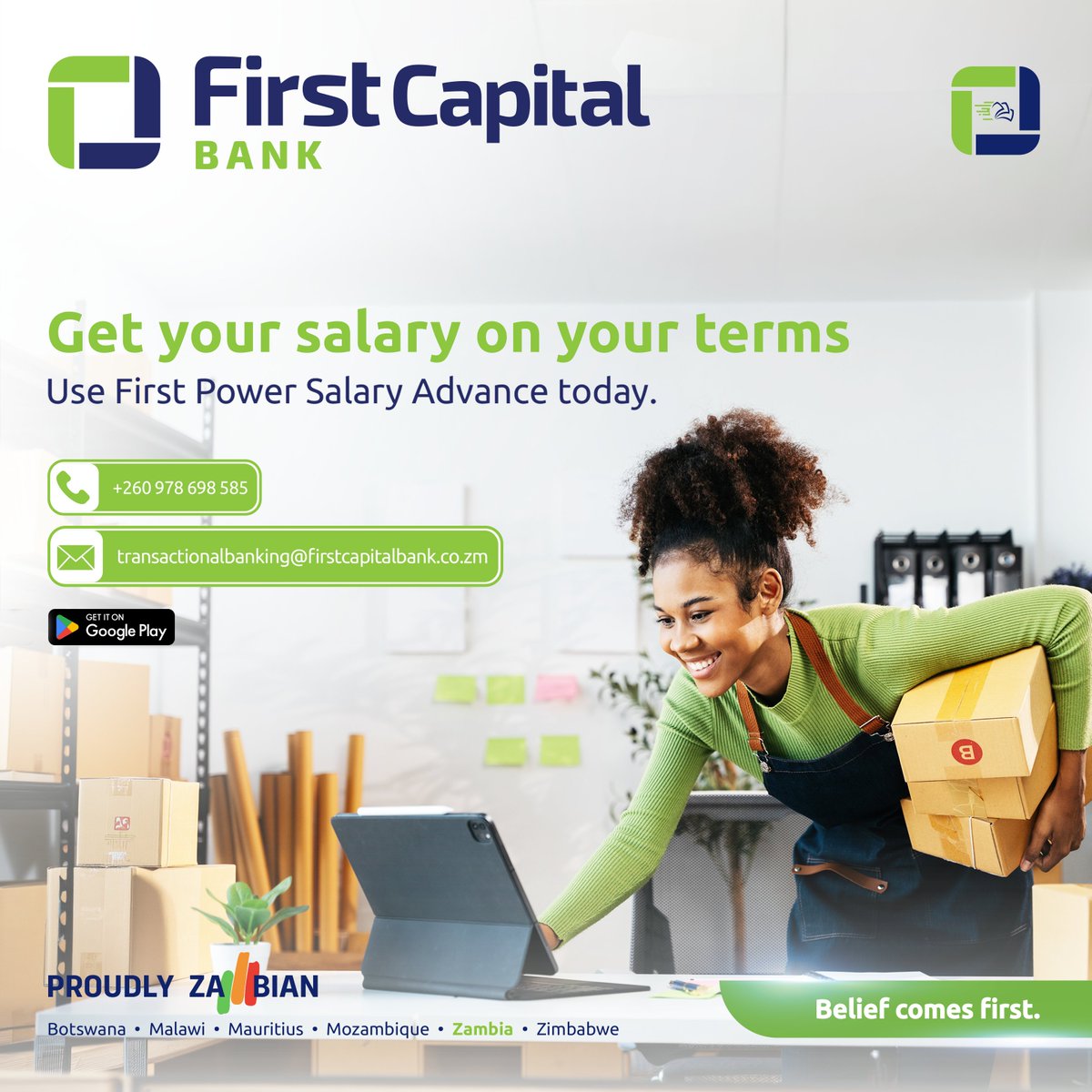 First Capital Bank Zambia tweet media