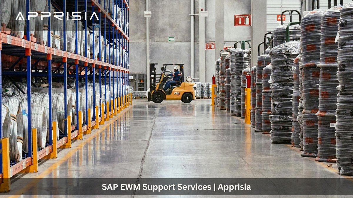 Apprisia_'s tweet photo. Warehouse inefficiencies are costing SMEs growth.

SAP EWM helps reduce warehouse operational costs by up to 20–30% with real-time visibility, automation, and faster order fulfillment.

Start smarter warehouse operations with @Apprisia_ https://t.co/D1PHtI6T2R https://t.co/V0Ztc8p80T
