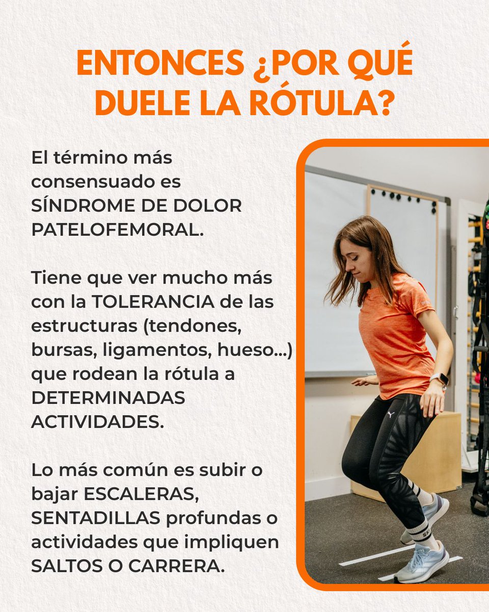 Knee_Spain's tweet photo. 🦵⚠️ ¿Te han dicho que tienes condromalacia rotuliana?

Vamos a aclarar algo importante:
👉 La condromalacia rotuliana es un hallazgo en la imagen, no un diagnóstico que explique por sí solo tu dolor.

Te leemos en comentarios 👇 https://t.co/VAKcmps425