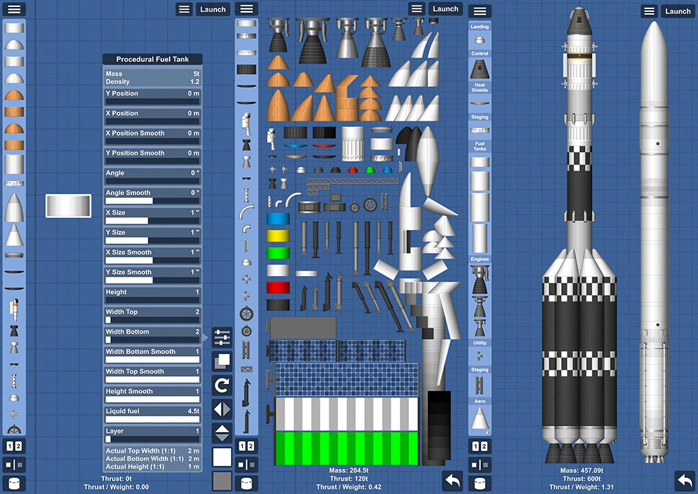 SFS Procedural Parts v1.4.5 Official Release: >Added: Aerodynamic Lift ...