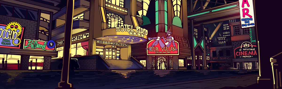 Capellini_Flo's tweet photo. Gakutensoku Project - Background Concept Arts https://t.co/smfbpLkRRn