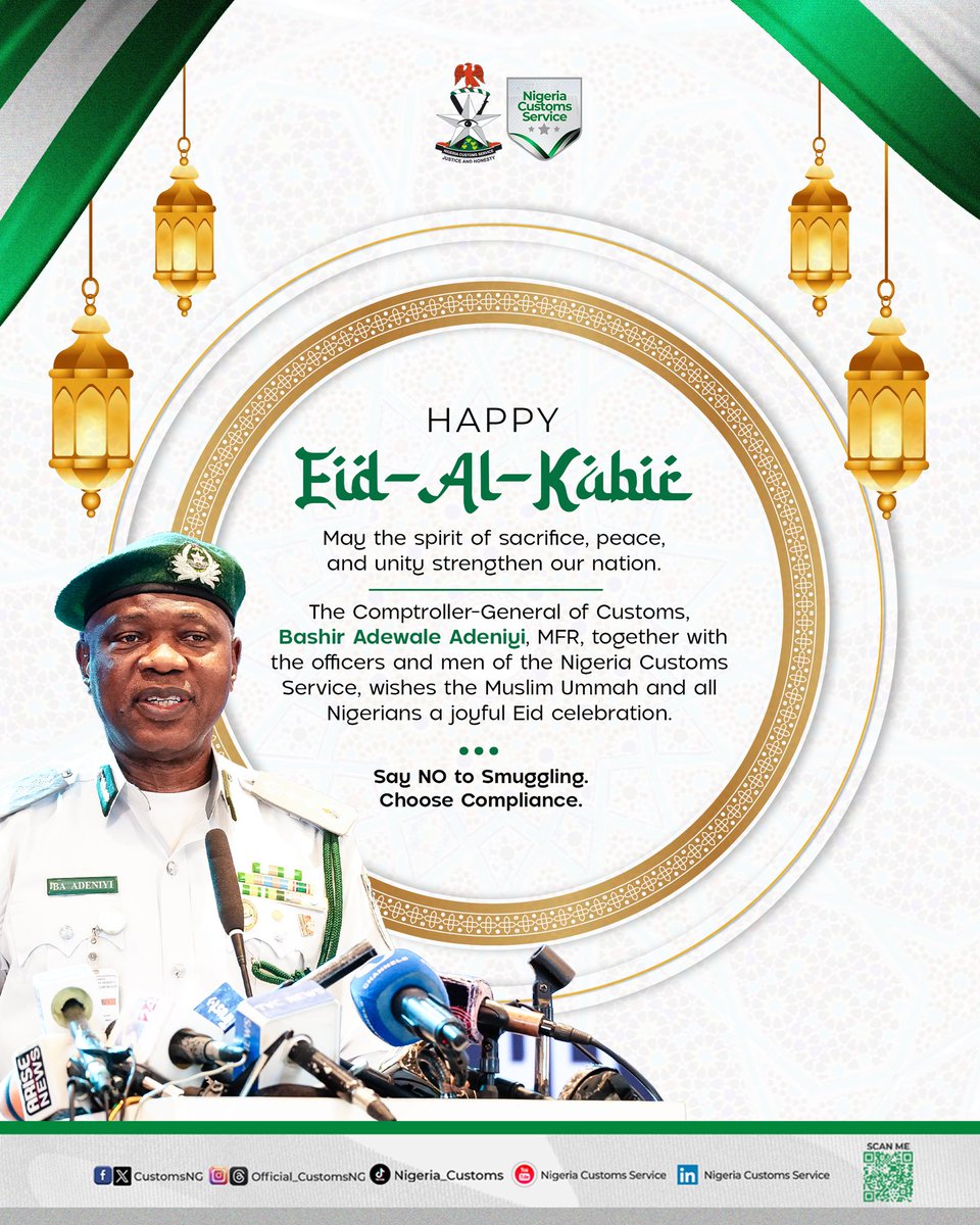 NIGERIA CUSTOMS tweet media