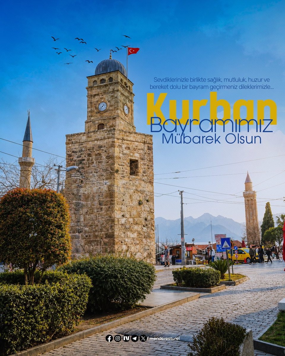 menderesturel's tweet photo. Bayramlar; paylaşmanın, dayanışmanın, birlik ve beraberliğin en güzel şekilde hissedildiği çok özel zamanlardır.

Sevdiklerinizle birlikte sağlık, mutluluk, huzur ve bereket dolu bir bayram geçirmenizi, yapılan ibadetlerin kabul olmasını diliyorum.

Kurban Bayramımız Mübarek Olsun.