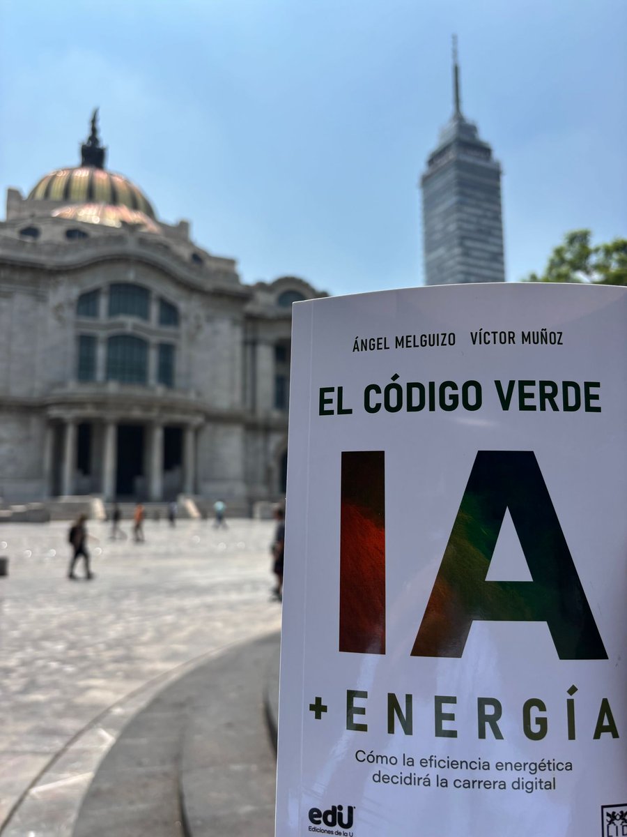 angelmelguizo's tweet photo. 🇲🇽
<El Código Verde: IA + Energía> llegó al DF!

México es uno de los líderes regionales en centros de datos y sede de multinacionales industriales digitalizadas

Clave para la construcción del Green AI Valley que proponemos https://t.co/MyToCM77qZ