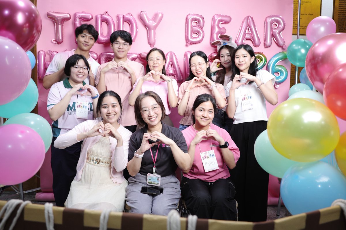 prmdcu's tweet photo. (17 พ.ค.69) โครงการ Teddy Bear Hospital 2026

อ่านข่าวเพิ่มเติมได้ที่ https://t.co/igwUGqY81l

#MDCU #แพทย์จุฬาฯ https://t.co/ZUjmjJm4Yv
